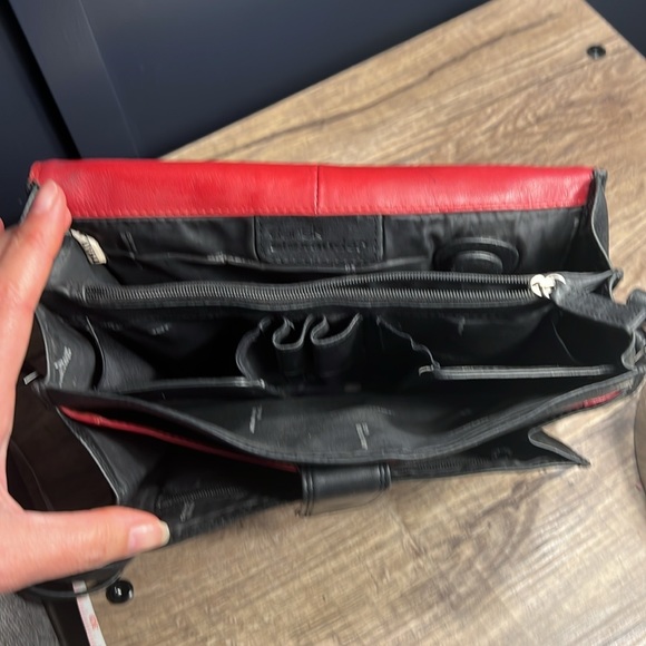 Derek Alexander East-West 3/4 flap Black Crossbody Bag - Picture 7 of 10